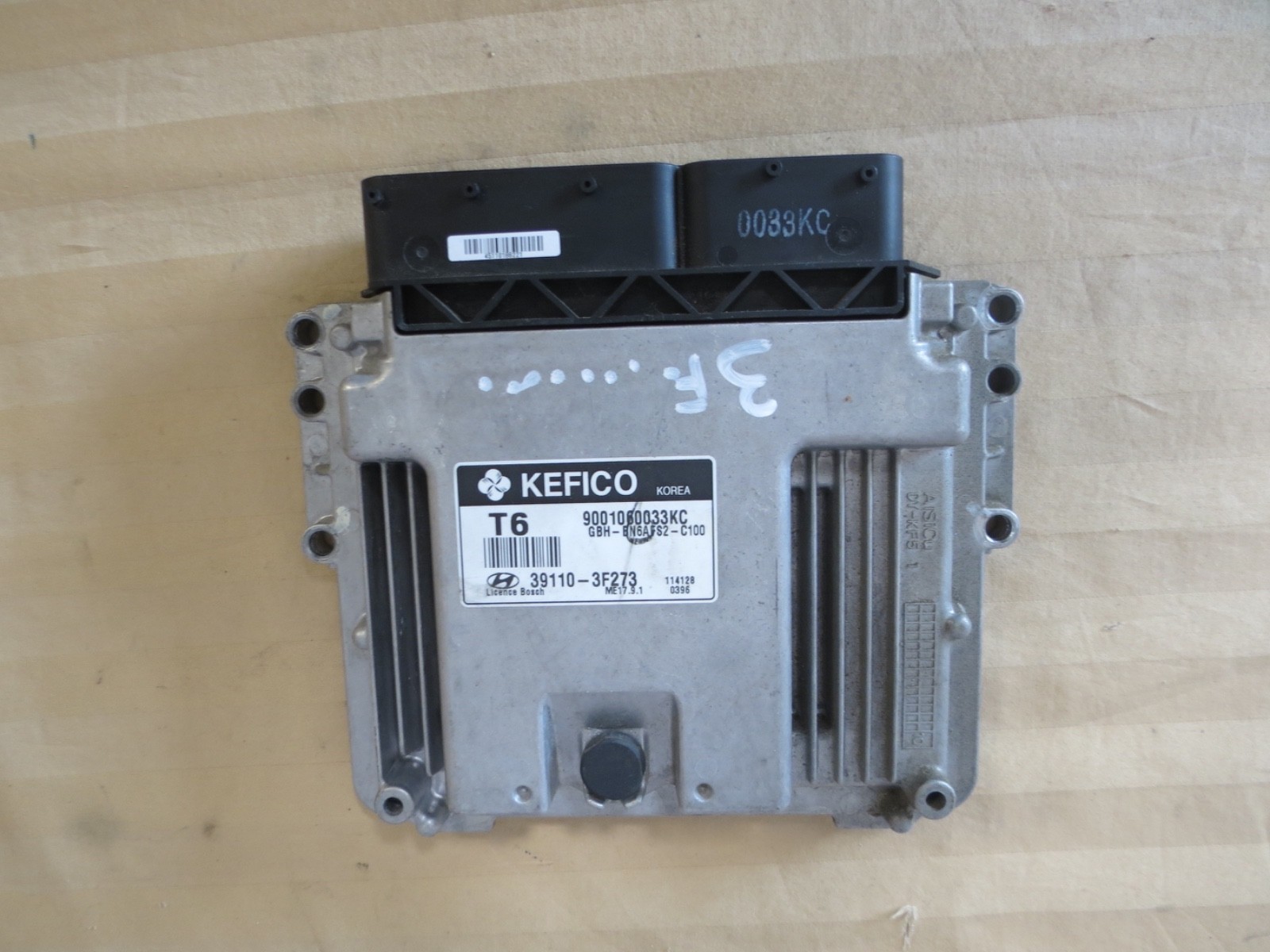 09 10 11 Hyundai Genesis 4.6L Engine Control ECU Module KEFICO T6 39110-3F273
