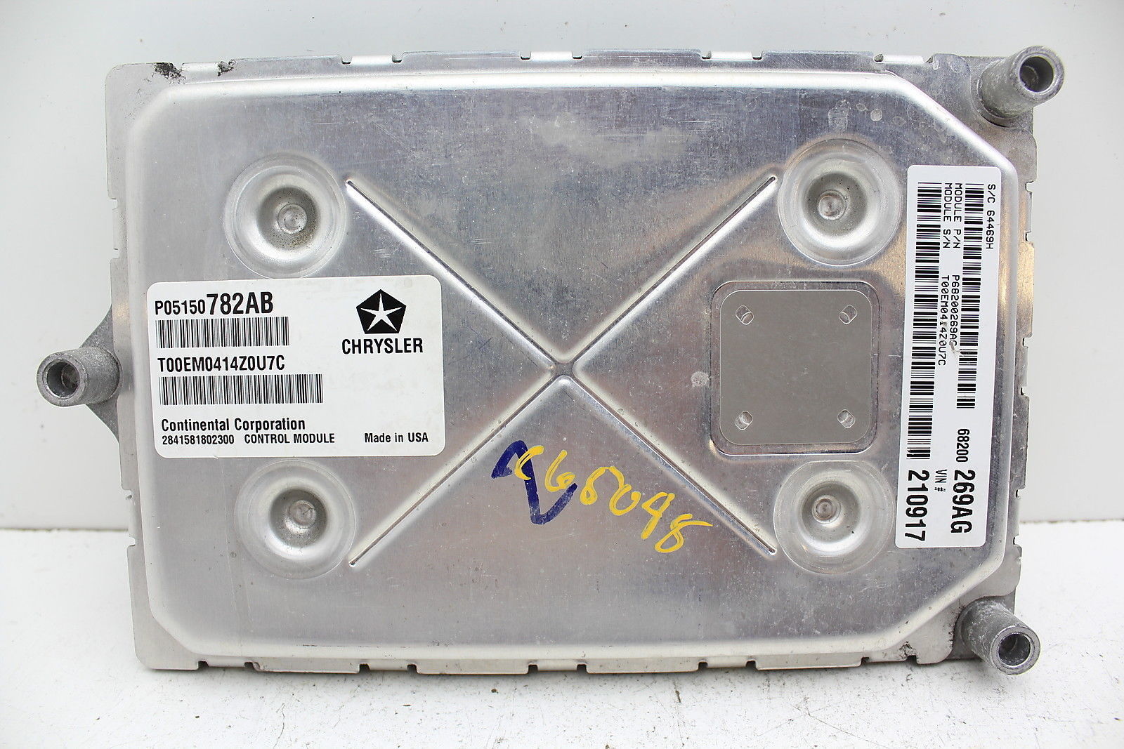 14 JOURNEY P05150782AB COMPUTER BRAIN ENGINE CONTROL ECU ECM EBX MODULE L1818