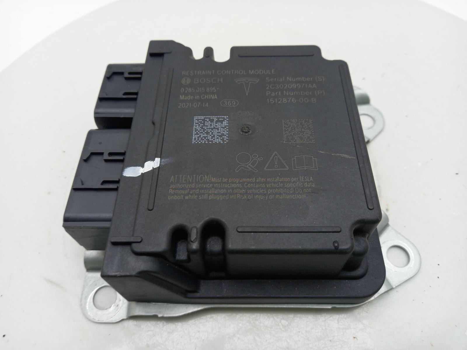 TESLA MODEL 3 Restraint SRS ECU Control Module 2017-2026 151287600B