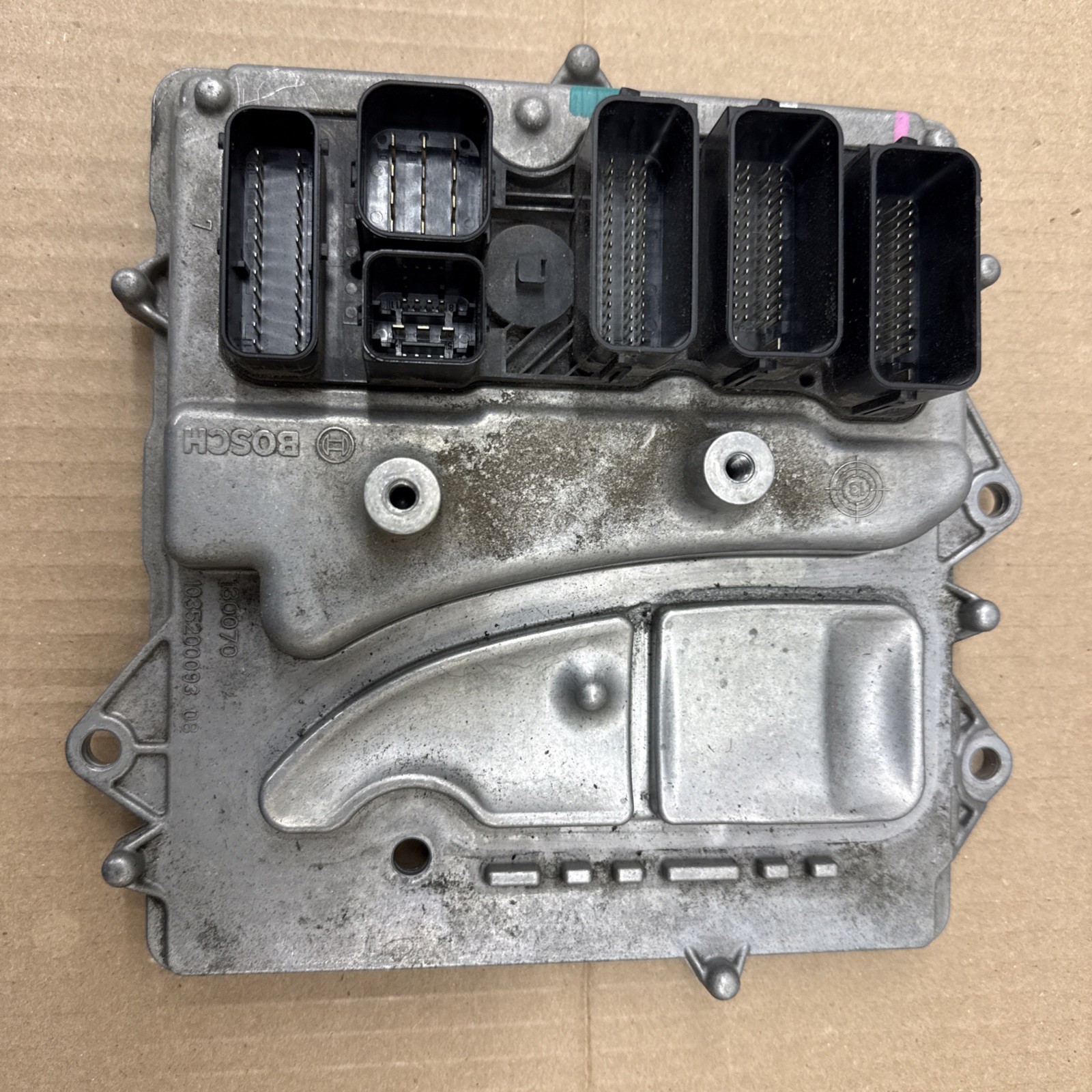 11-16 BMW F10 535i X5 N55 Engine Control Module Computer ECM DME 7540686-01 OEM