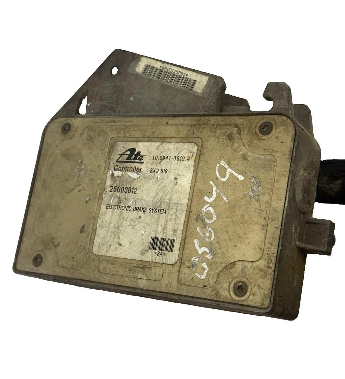 GM 1994-1995 ABS Control Module 25603812 ATE LH Strut Tower No Traction