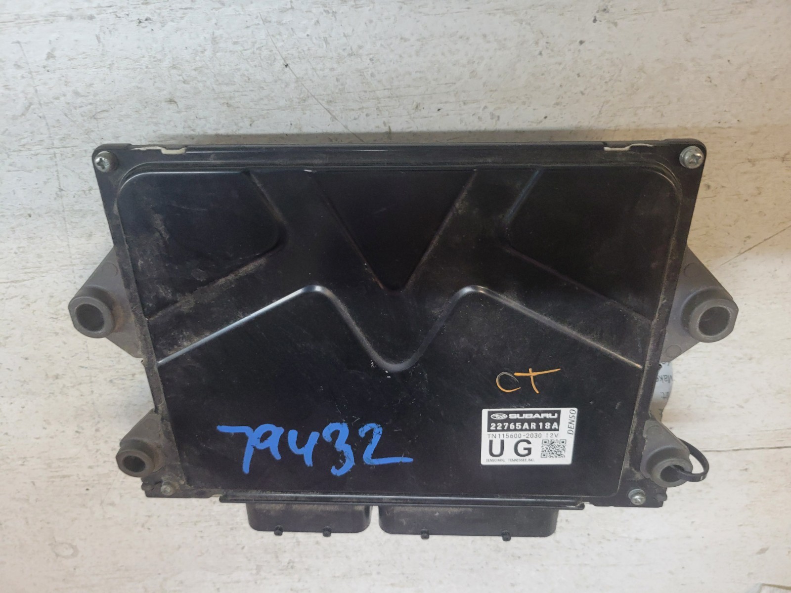 2021 Subaru Legacy 2.5L Engine Control Module ECU ECM PCM PCU 22765AR18A OEM