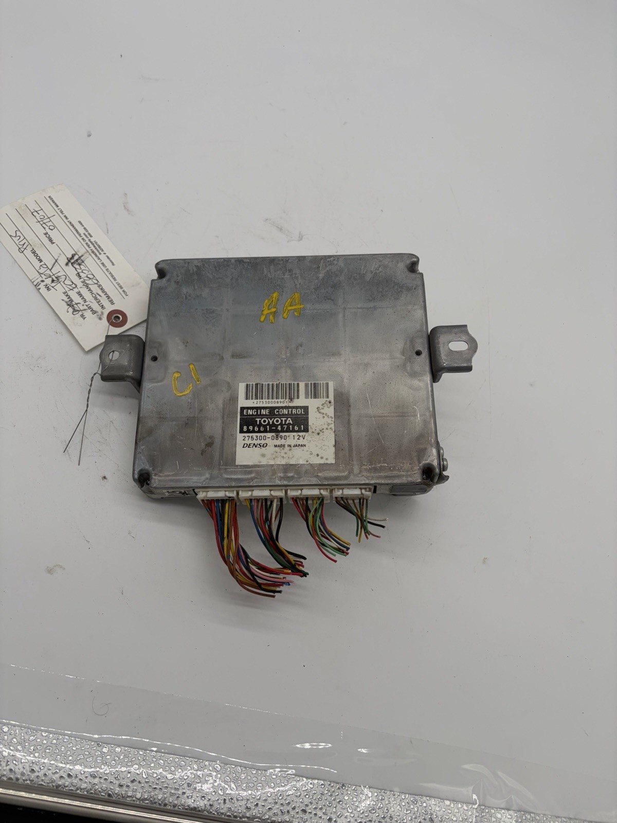2007-2008 Toyota Prius Engine Control Module ID 8966147161. Ecu Ecm PCM
