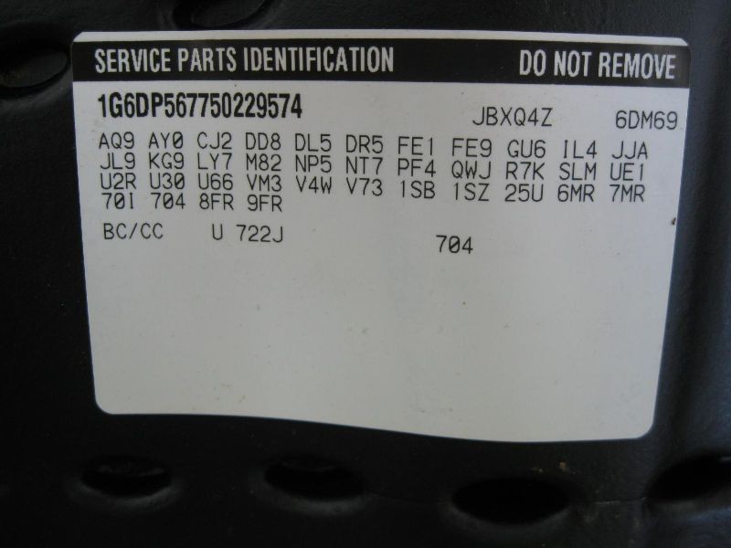 Chassis ECM Multifunction Lock And Window Front Door Fits 05 CTS 127076