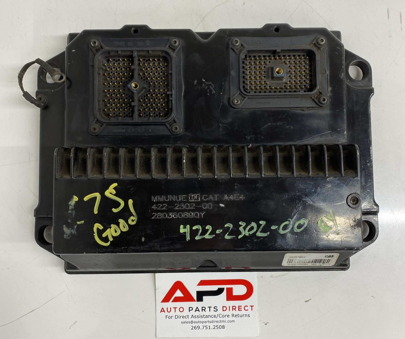 USED Tested Good Caterpillar C7 CAT C7S Diesel ECM 422-2302-00 No Core Charge