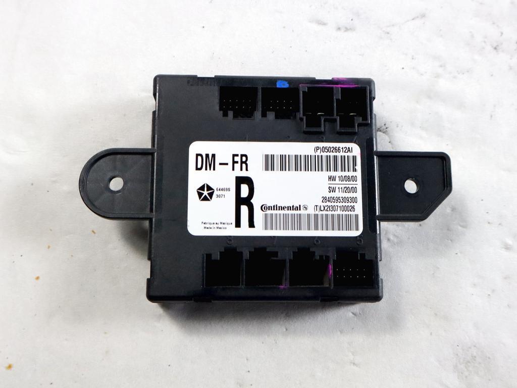 05026612AI FRONT RIGHT DOOR CONTROL UNIT Fiat Freemont 2.0 D 125KW 6M 5P (20