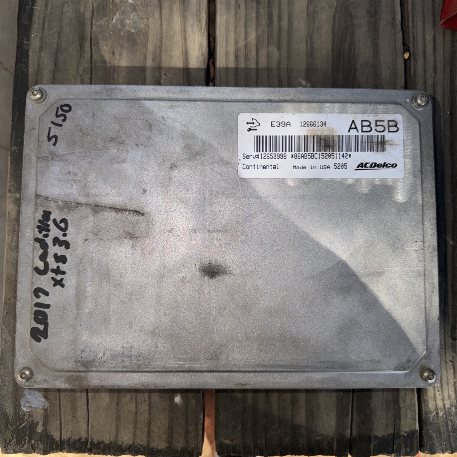 2014 Chevrolet Camaro 3.6L ECU ECM Engine Control Module 12653998 AB5B