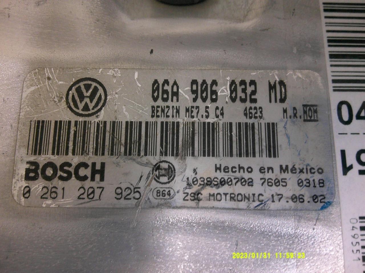ENGINE COMPUTER PROGRAMMED PLUG&PLAY VOLKSWAGEN JETTA 2003 2004 06A906032MD OEM