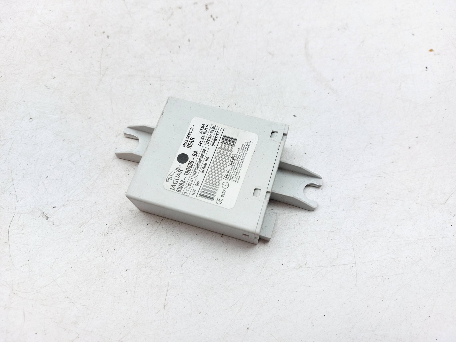 JAGUAR XK X150 2008 REAR MMS SENSOR CONTROL MODULE ECU UNIT 6W83-19G535-BA