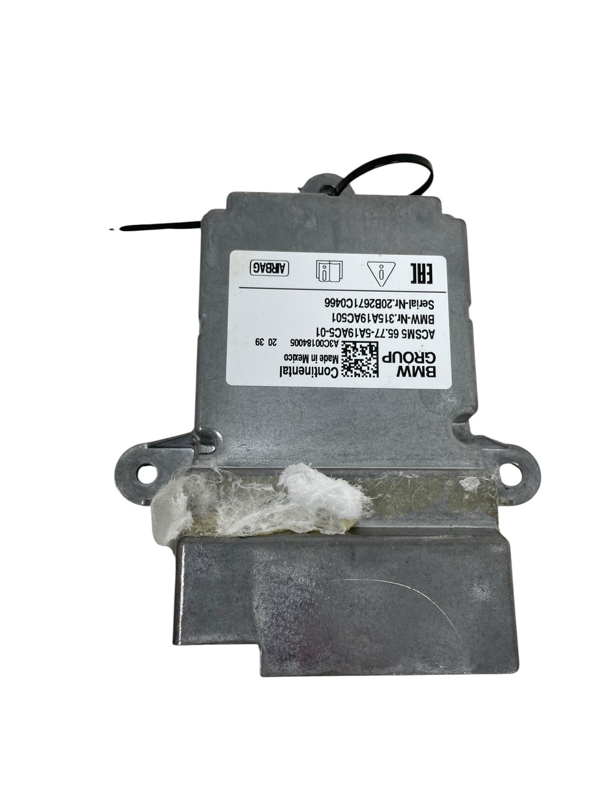 2021 2022 2023 2024 BMW 330I AIR SRS BAG MODULE 655775A19AC5 *NEEDS RESET* OEM
