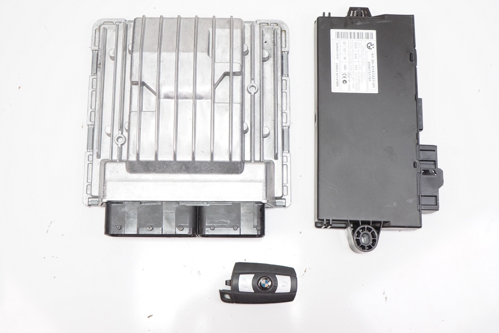BMW 535i Engine Control Module Computer Ignition Set Key PCM ECM OEM 2008 – 2010