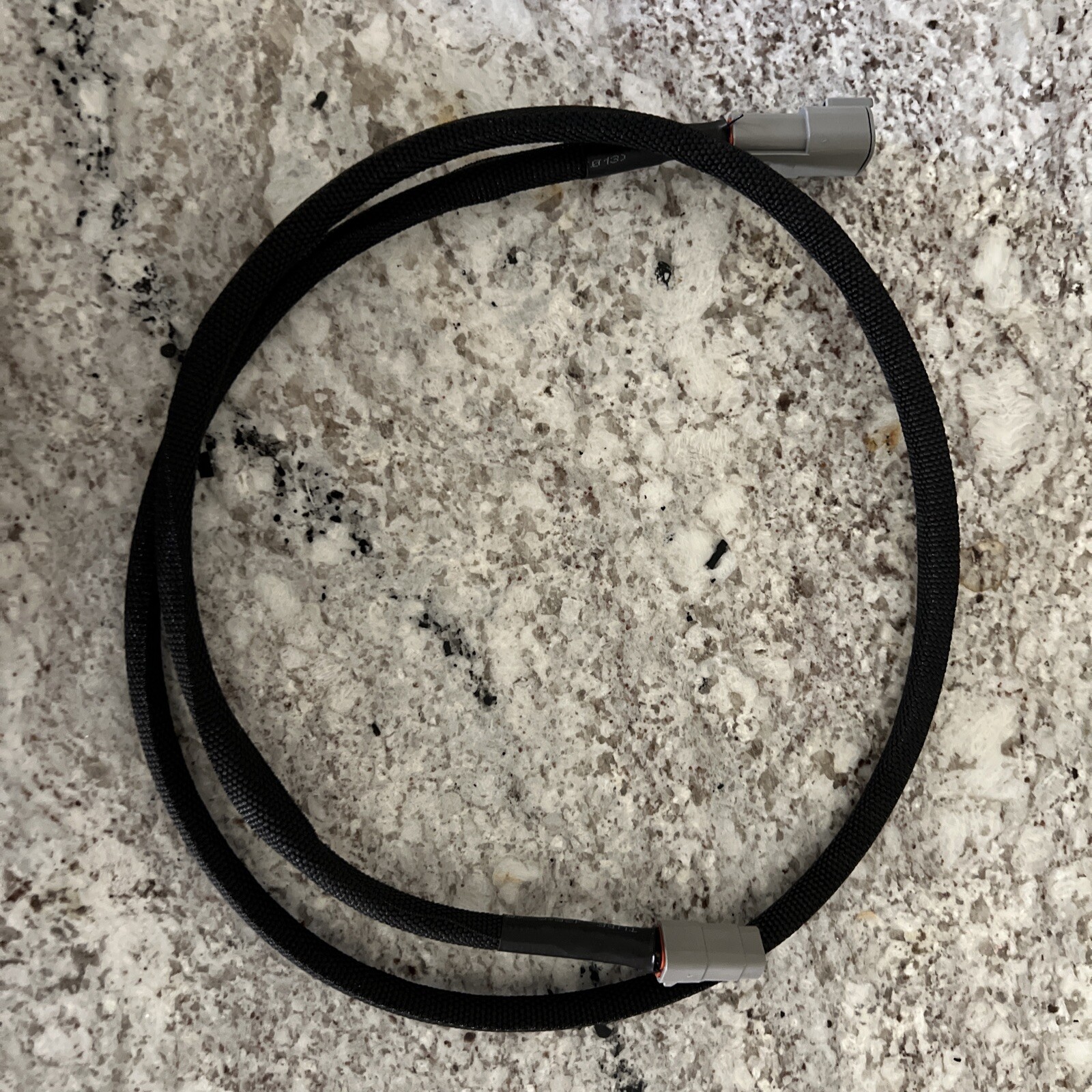 1pc 4 Port DTM-4 Male to 4 Port DTM-4 Female Cable for CAN HUB 4 Feet Long
