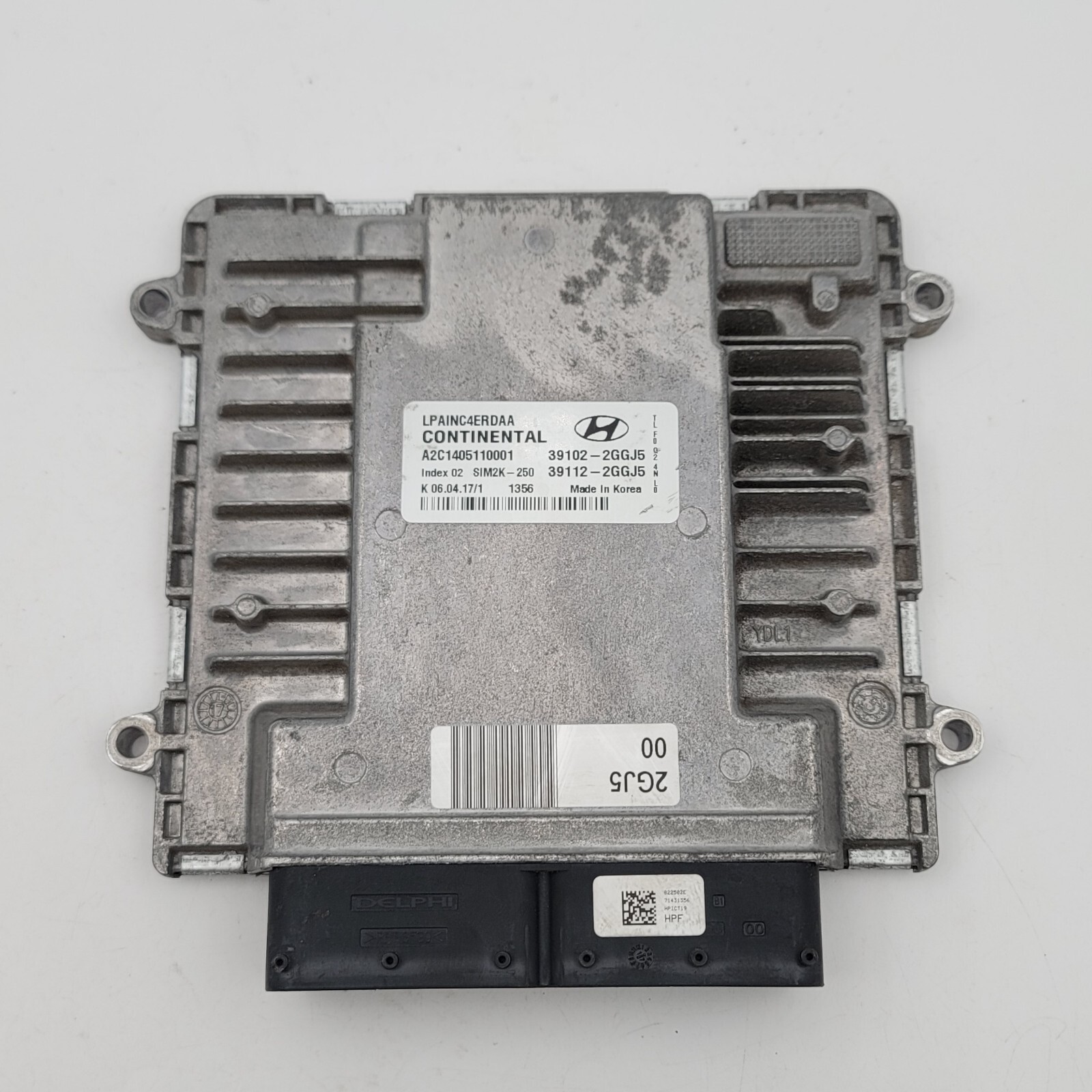 2018 2019 Sonata Computer Brain Engine Control ECU ECM EBX Module 391022GGJ5
