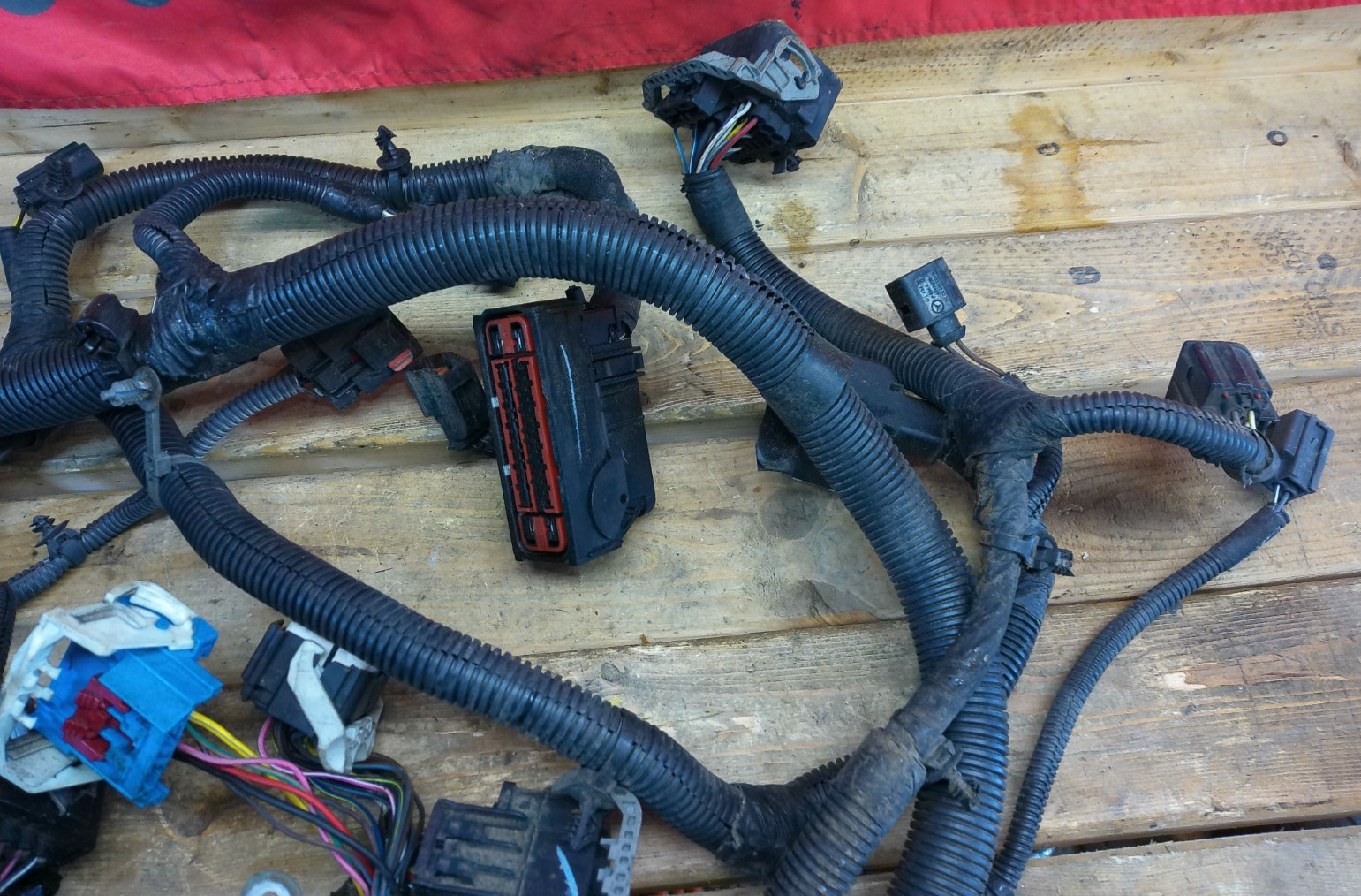 JEEP WRANGLER JK 09 3.8 MANUAL DASH GAUGE WIRING HARNESS P68042608AA