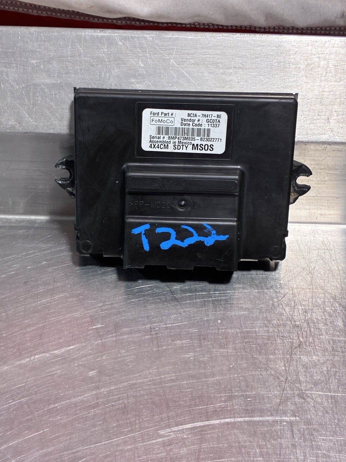 2011 13 15 2016 Ford F250 Transfer Case Control Module 4X4 Module BC3A-7H417-BE