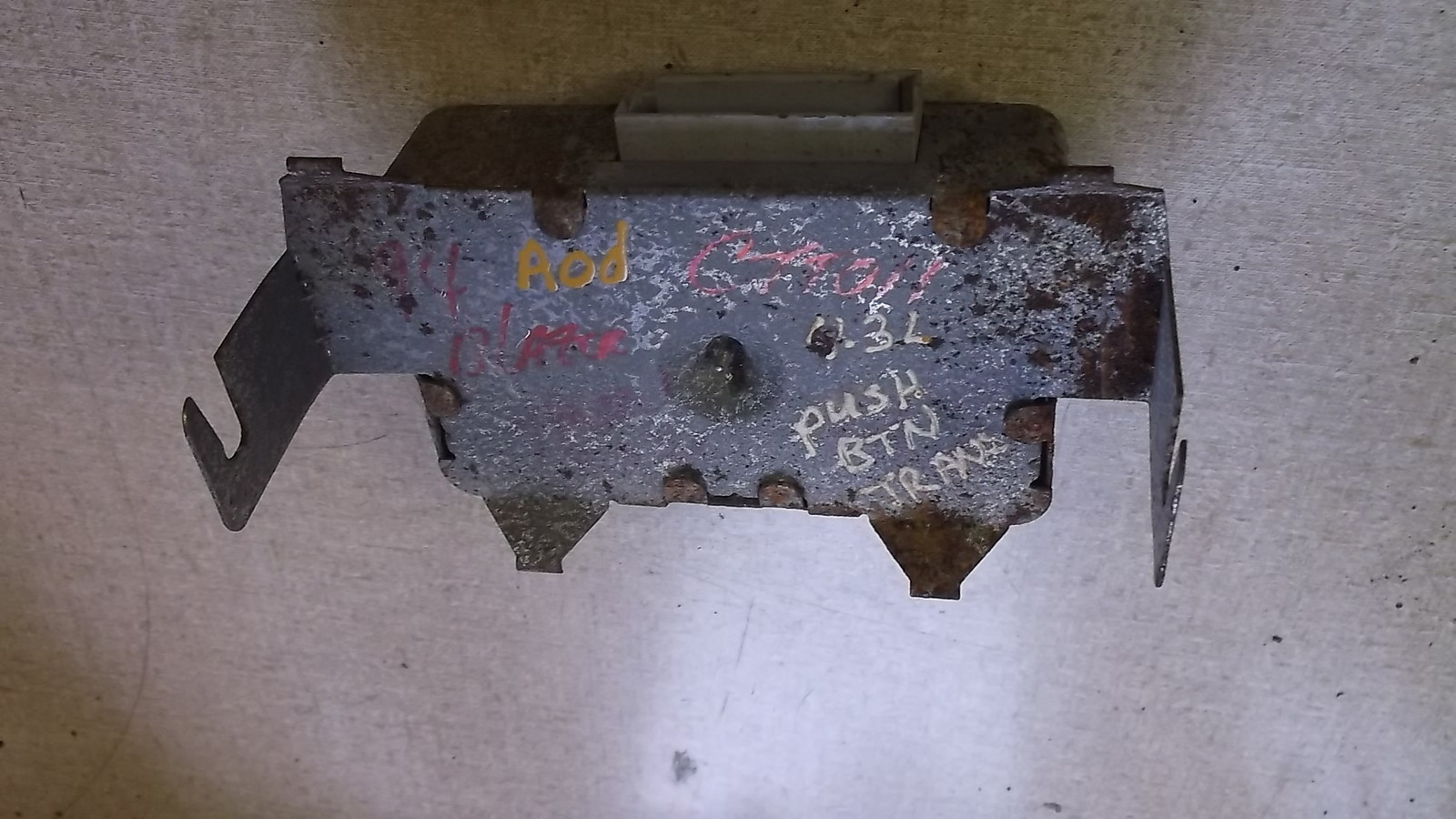 1994 GM Chevy 4.3L ECU ECM Engine Computer Control Unit, Push Button Trans