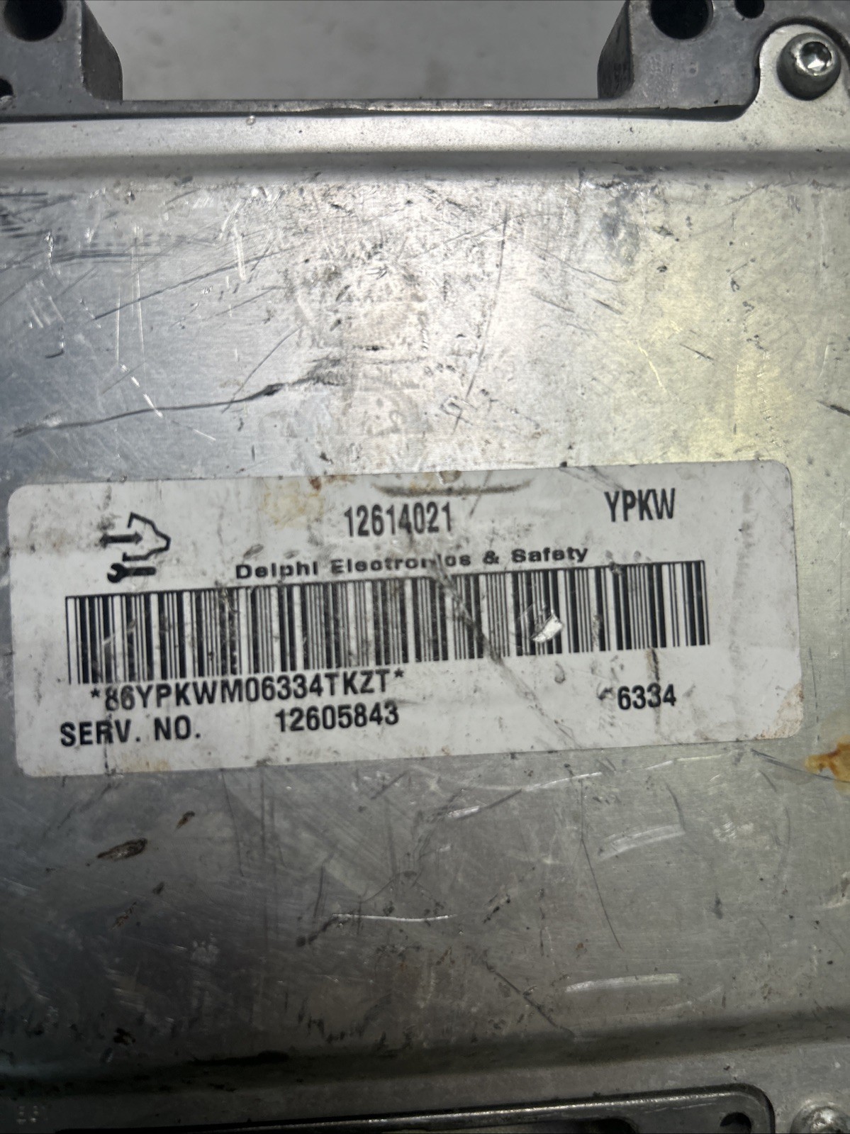 ☑️07 ION Engine Control Module Computer ECU ECM PCM 12614021 YPKW 12605843