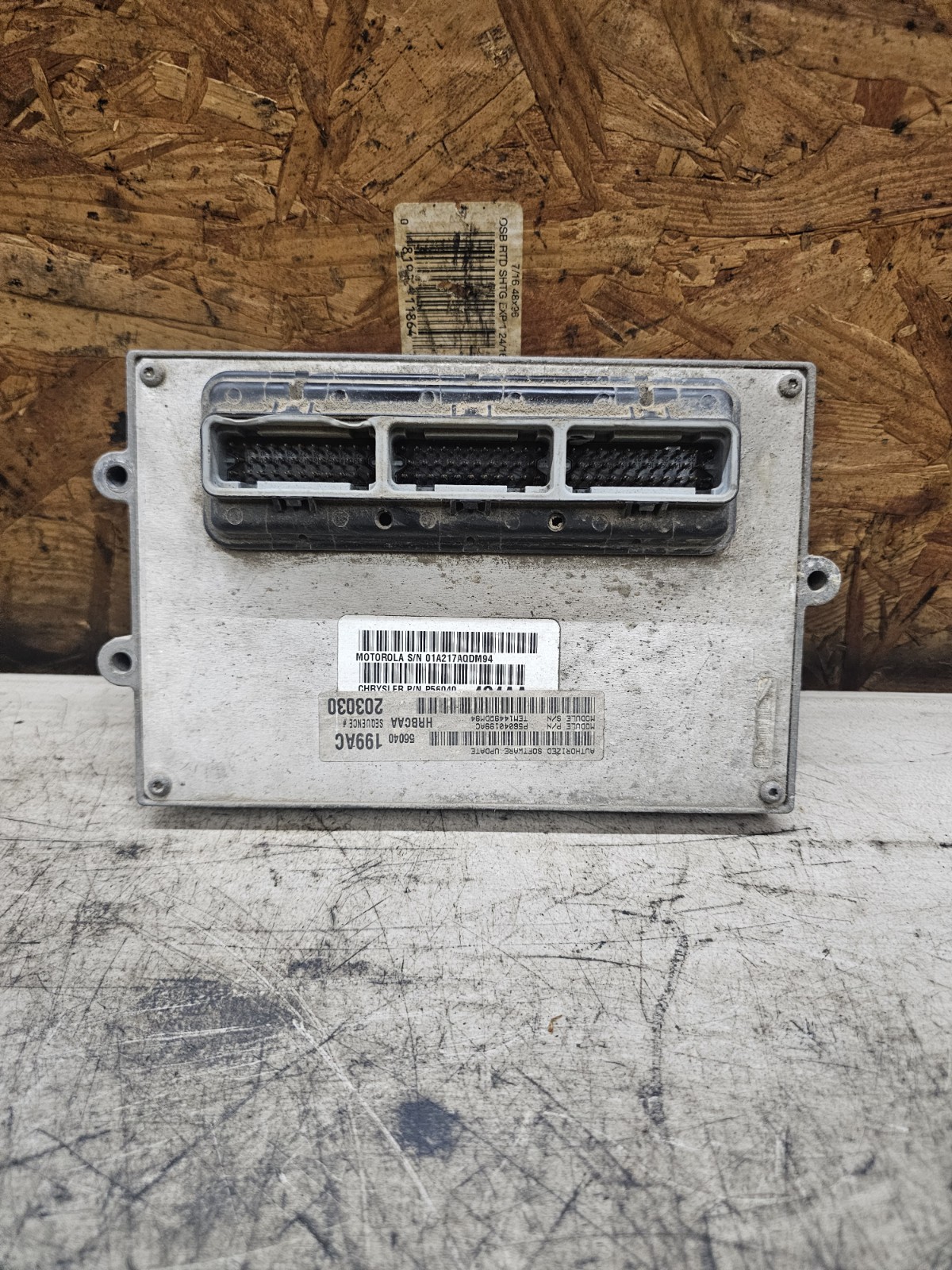 1999 Dodge Ram 2500 5.9 24 Valve Cummins PCM Auto Transmission 56040199AC