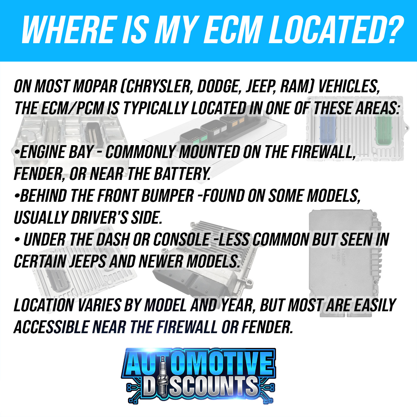 2012 Chrysler Town&Country 05150657AA 3.6 Engine Computer PCM ECM ECU PROGRAMMED