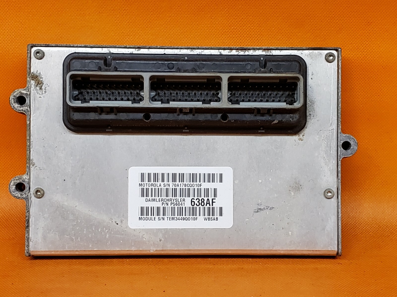 PROGRAMMED PLUG & PLAY 00 GRAND CHEROKEE 4.0 CONTROL ECM PCM ECU P56041638AF 638