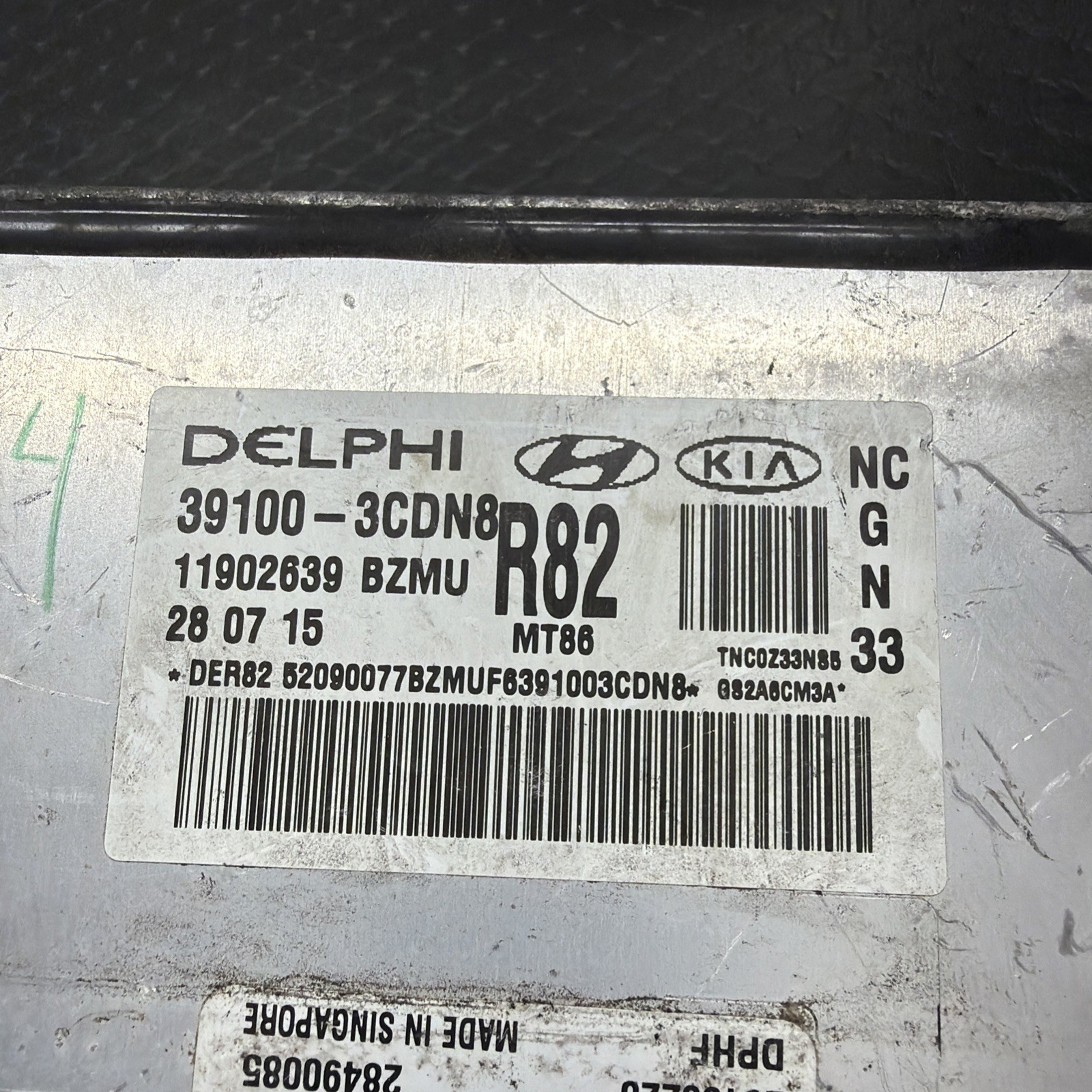 2013-2016 Santa Fe 39100-3CDN8 Computer Brain Engine Control ECU ECM Oem Module