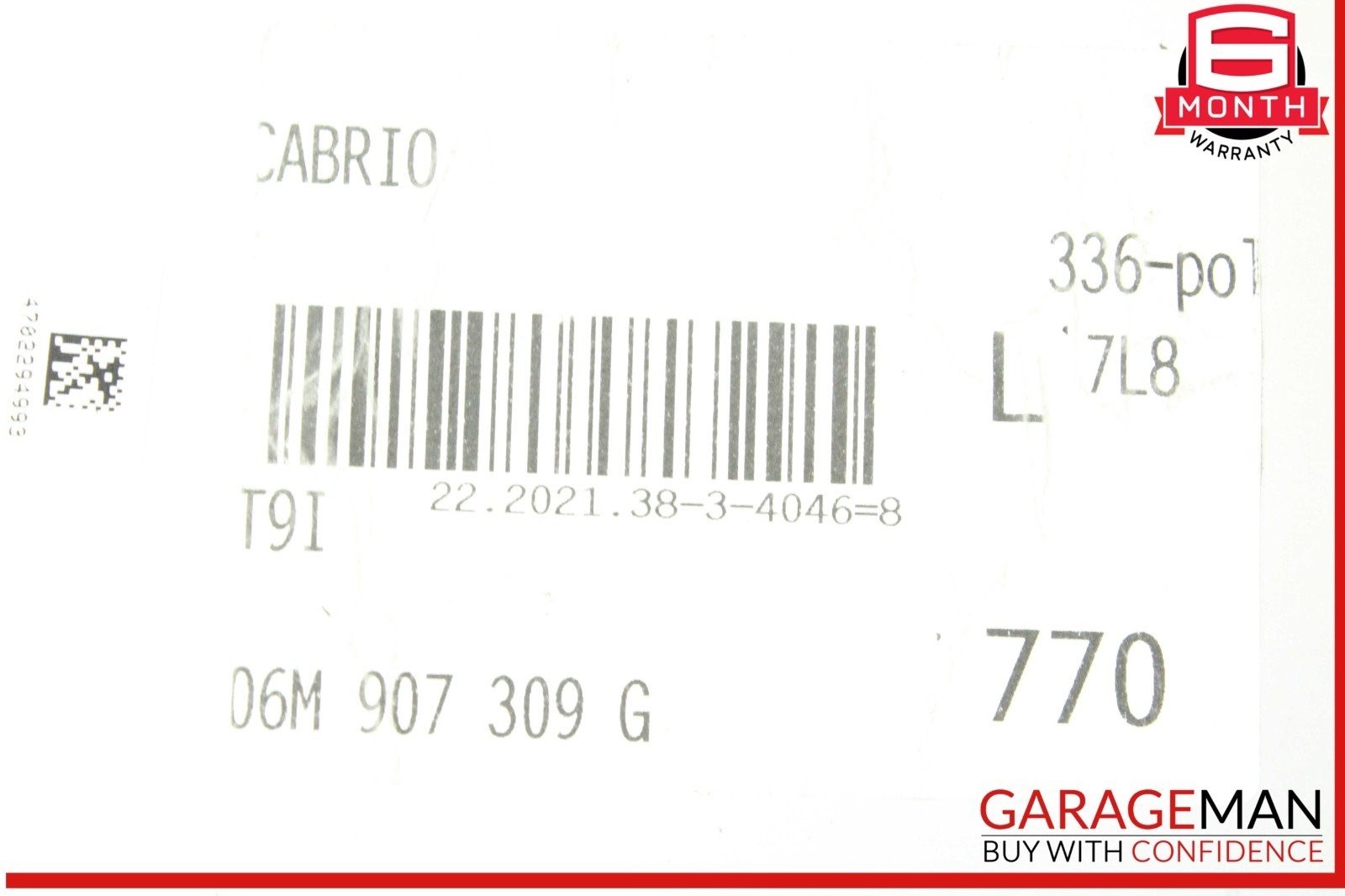 Unknown 06M907309G/ 06M 907 309 G/ 06M907309 G, 0261S18084/ 0 261 S18 084 OEM