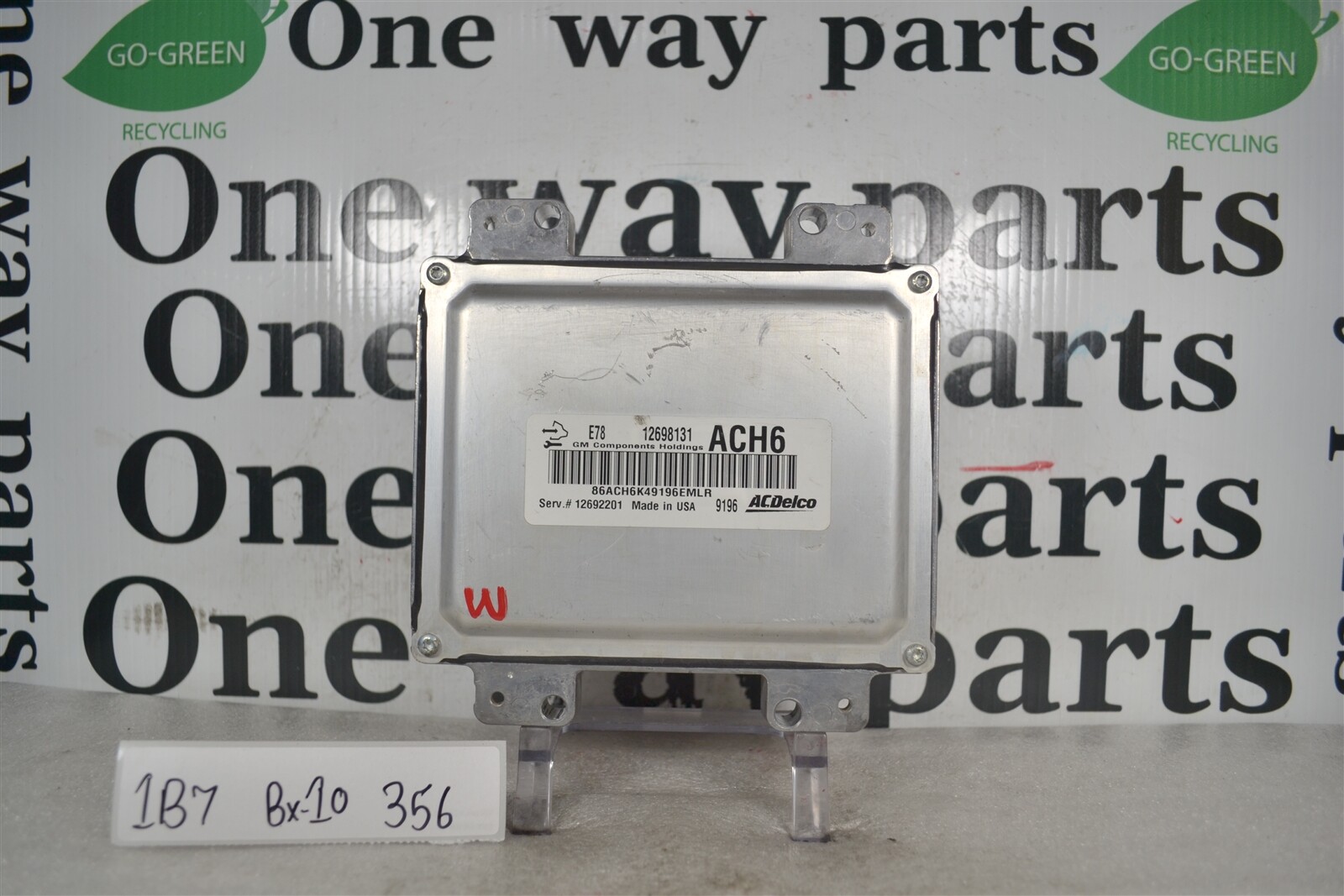 12692201 SIERRA EXPRESS Silverado 17-18 Engine Control Unit ECU OEM 1B7 356 B10
