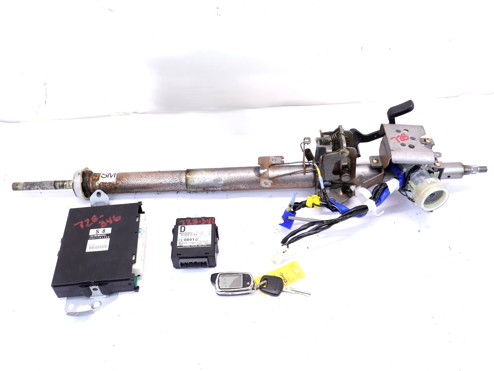2006 Subaru Impreza WRX Immobilizer Set ECU Ignition Key AT 2.5L Turbo 06