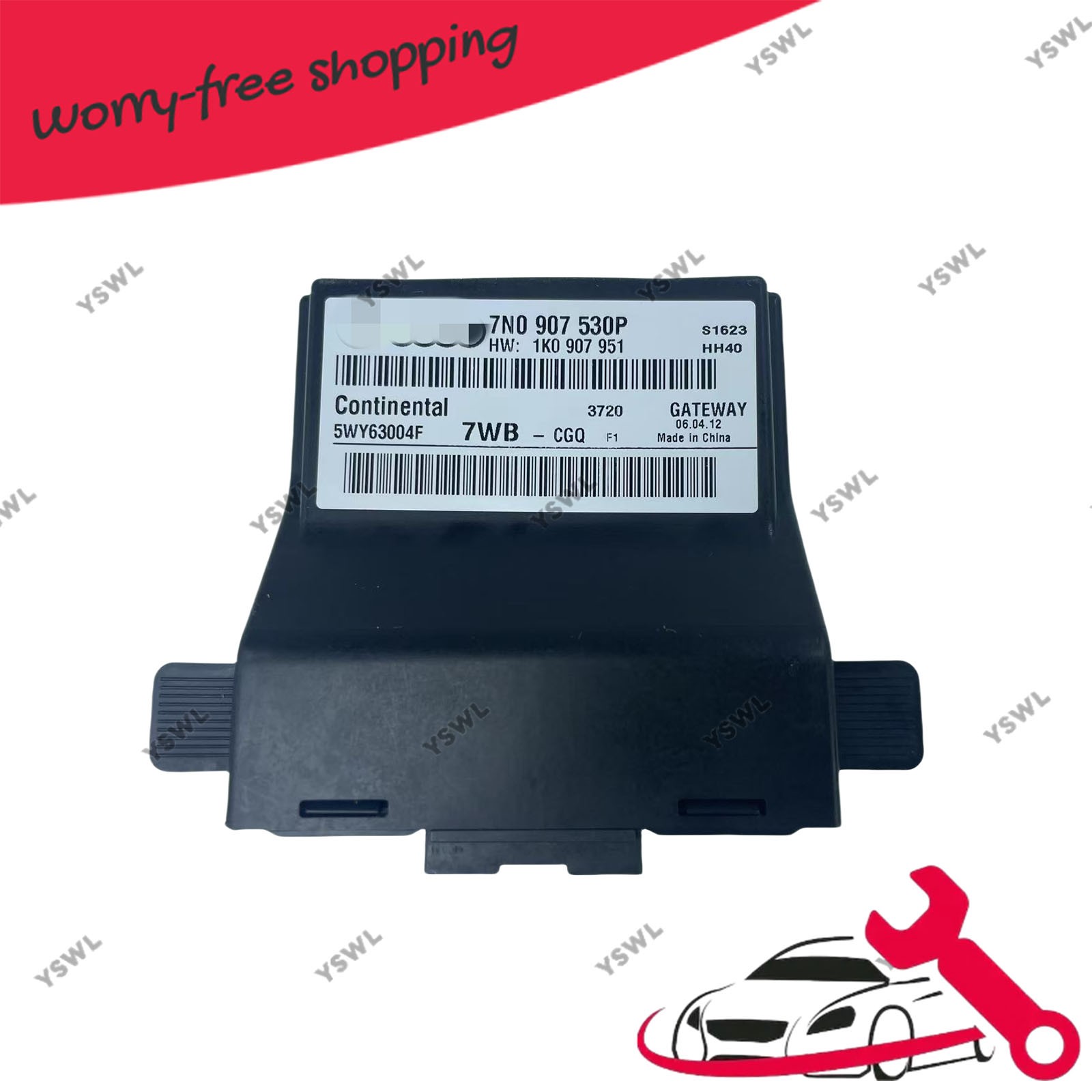 7N0907530 Gateway Interface Control Module For 2012-2015 VW PASSAT B7 7N0907530