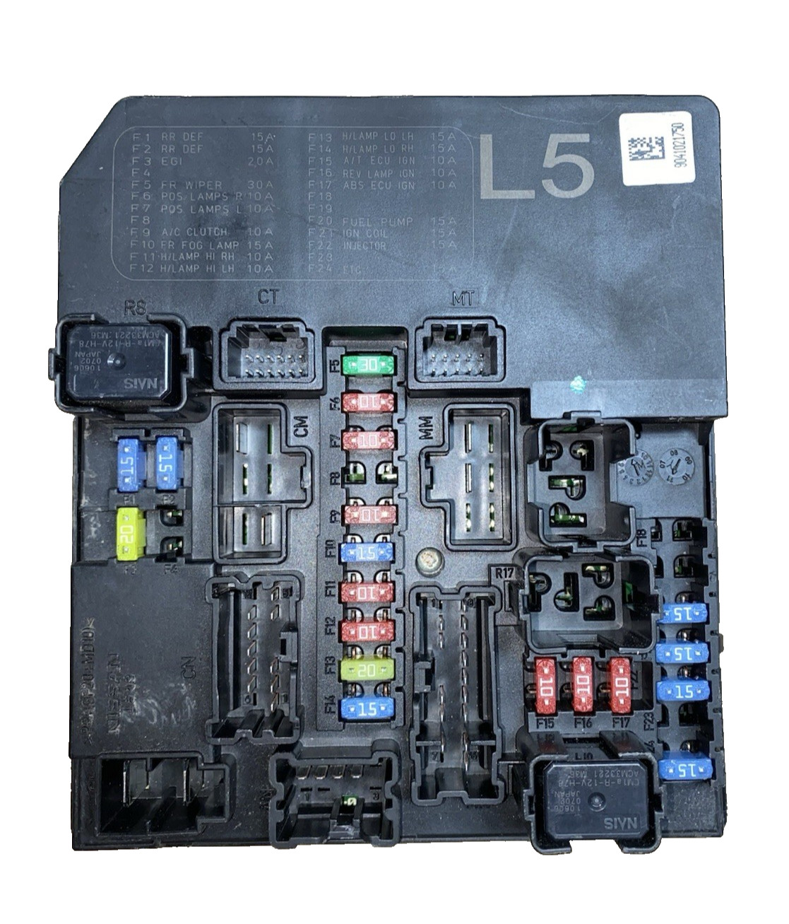 2011-2017 Nissan Juke IPDM Fuse Relay Box Power Distribution Module #284B7-1KJ1E