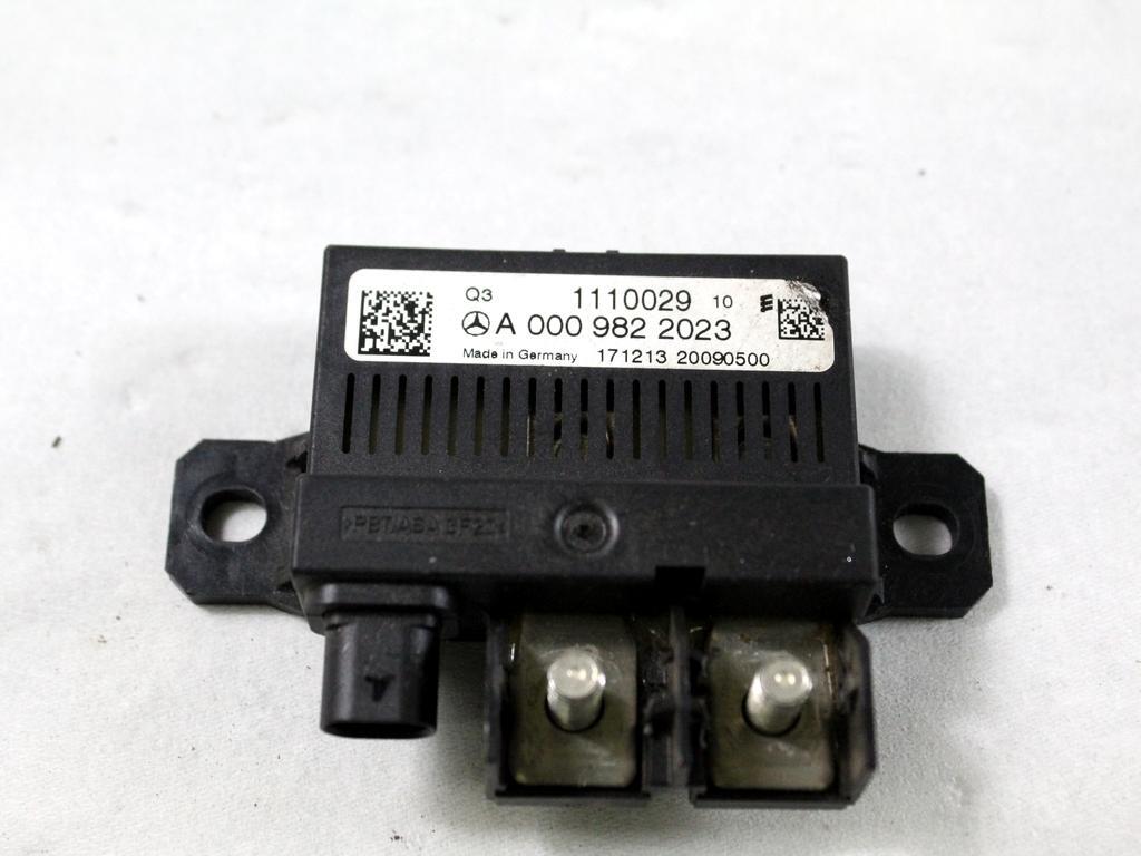 A0009822023 BATTERY RELAY CONTROL UNIT MERCEDES A CLASS 180 W176 1.5 D 80KW 6M 5P