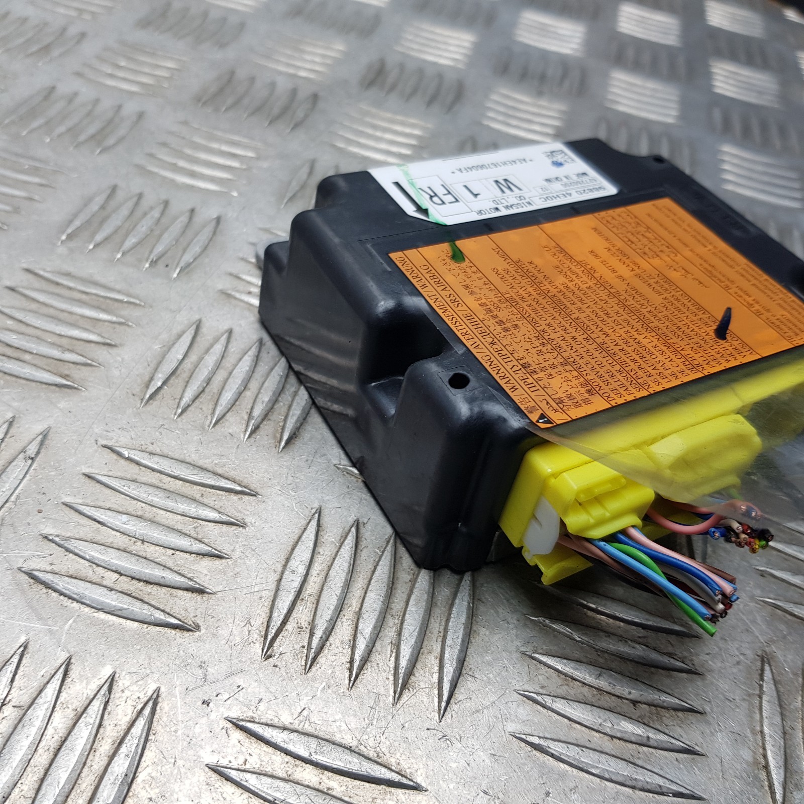 2016 NISSAN QASHQAI J11 1.5 DCI AIR SRS BAG CONTROL MODULE UNIT 988204EH0C