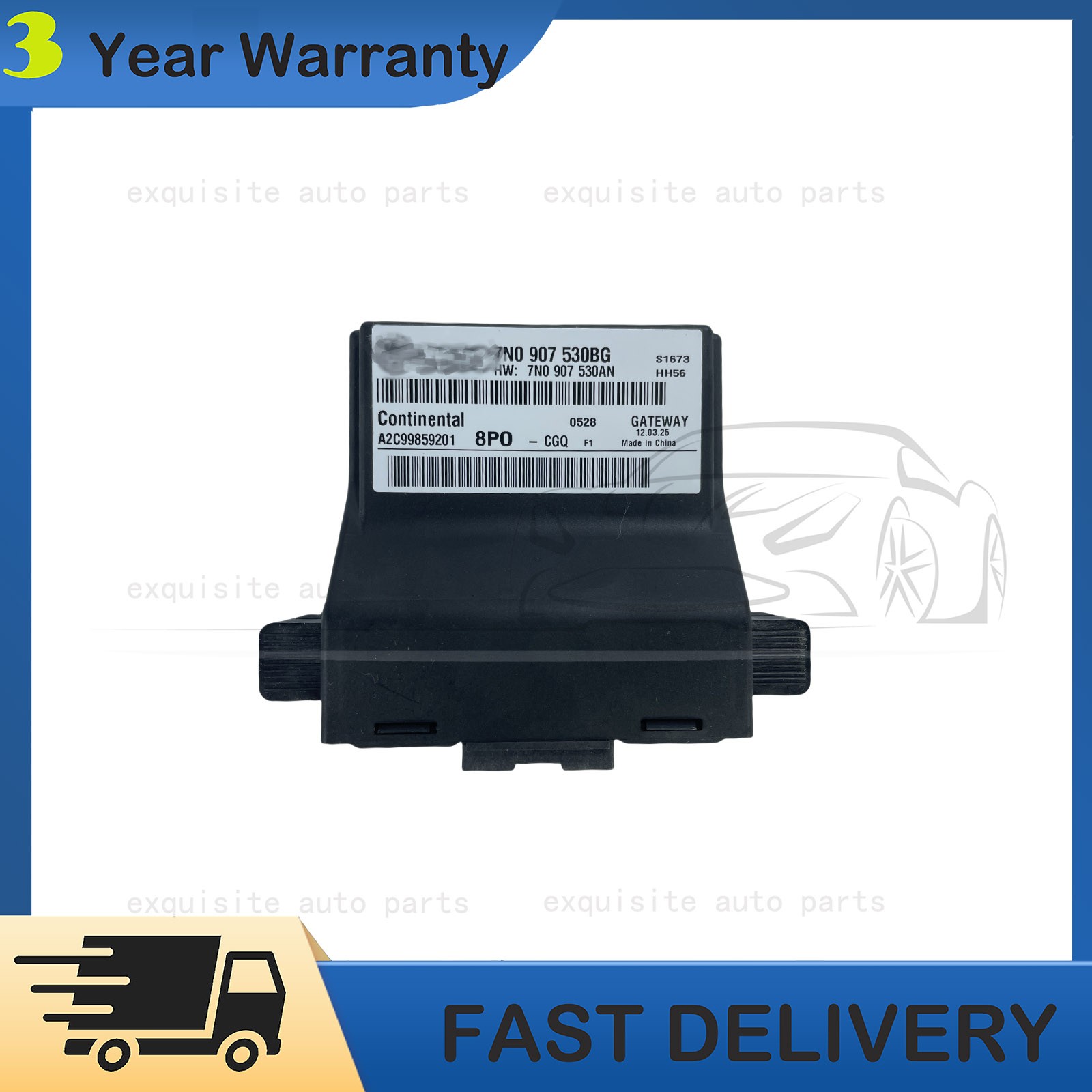 Data 7N0907-530BG Diagnostic Interface Gateway Control For VW CC Passat Jetta