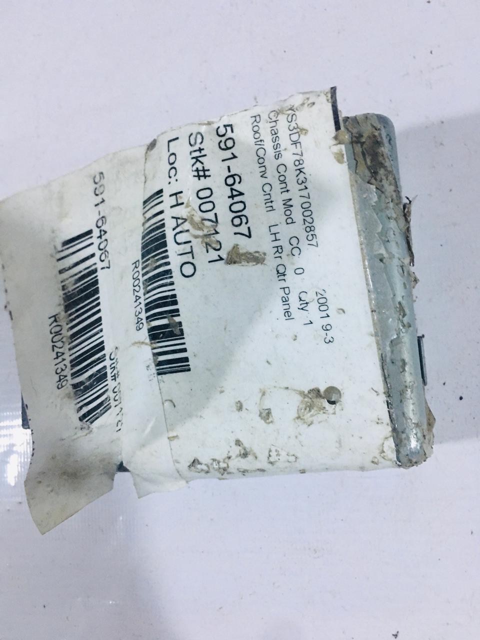 2000-2003 SAAB 9.3 TRANSMISSION COMPUTER 5164314 OEM
