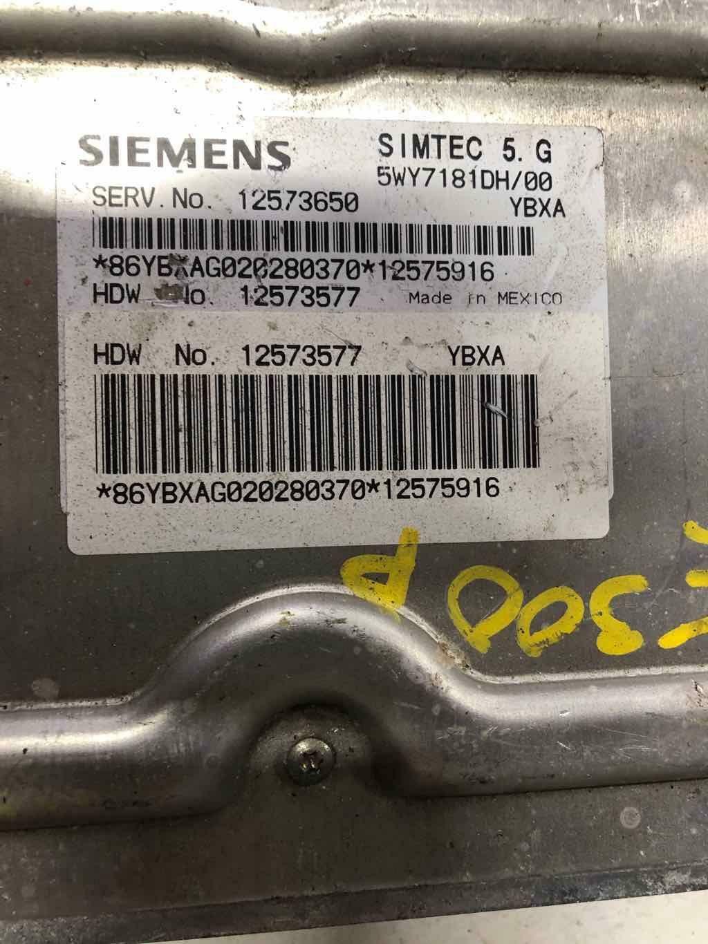 2000-03 CADILLAC SEVILLE ENGINE MODULE #12573650