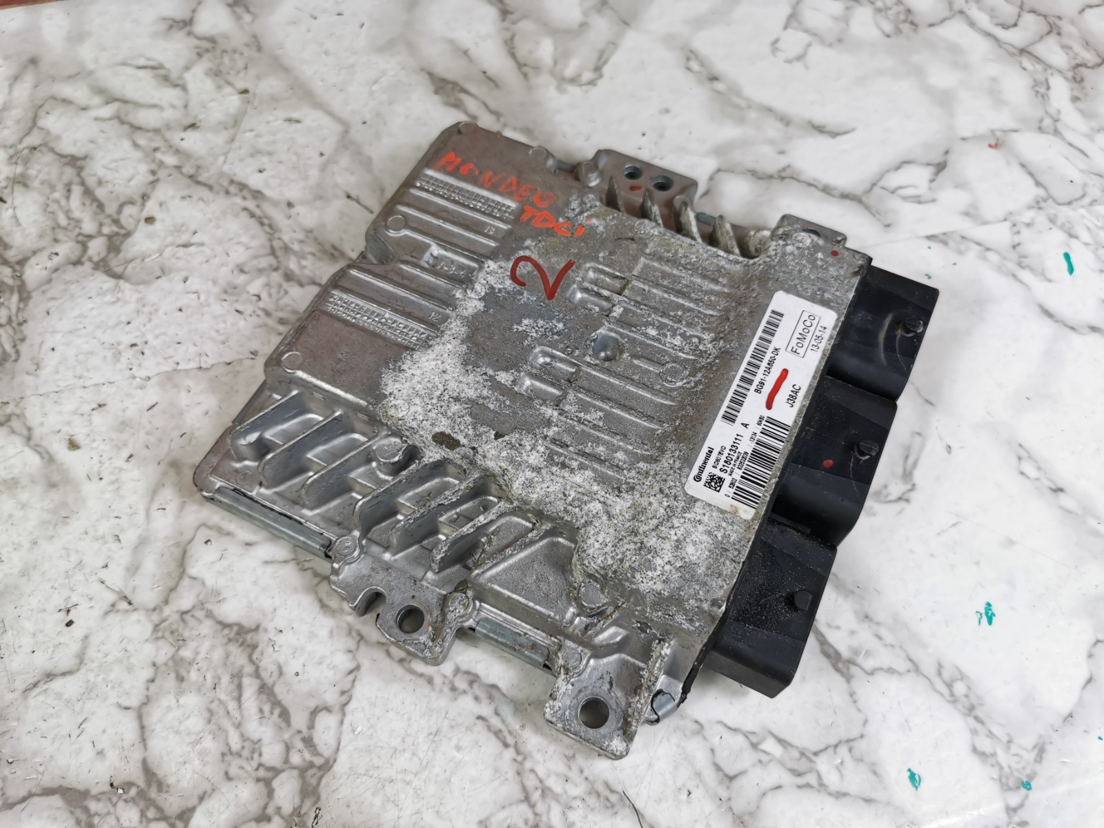 2013 FORD MONDEO 1.6 DIESEL ENGINE CONTROL UNIT ECU BG91-12A650-DK