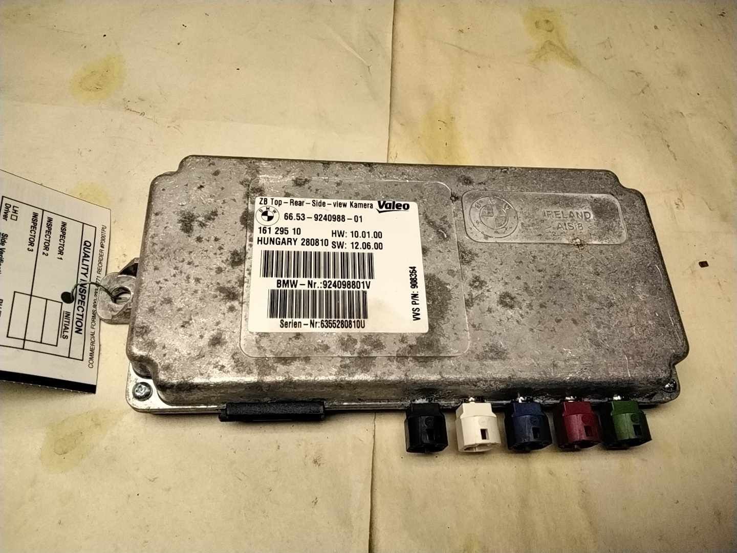 2011 – 2016 BMW Surround view camera control fits most models, see description