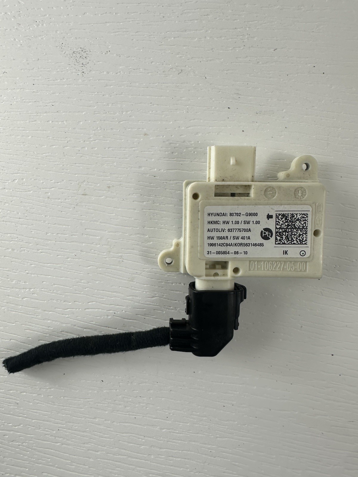 2019-2025 GENESIS G70 FRONT RIGHT SIDE SEAT PAD OCCUPANT SENSOR MODULE UNIT OEM