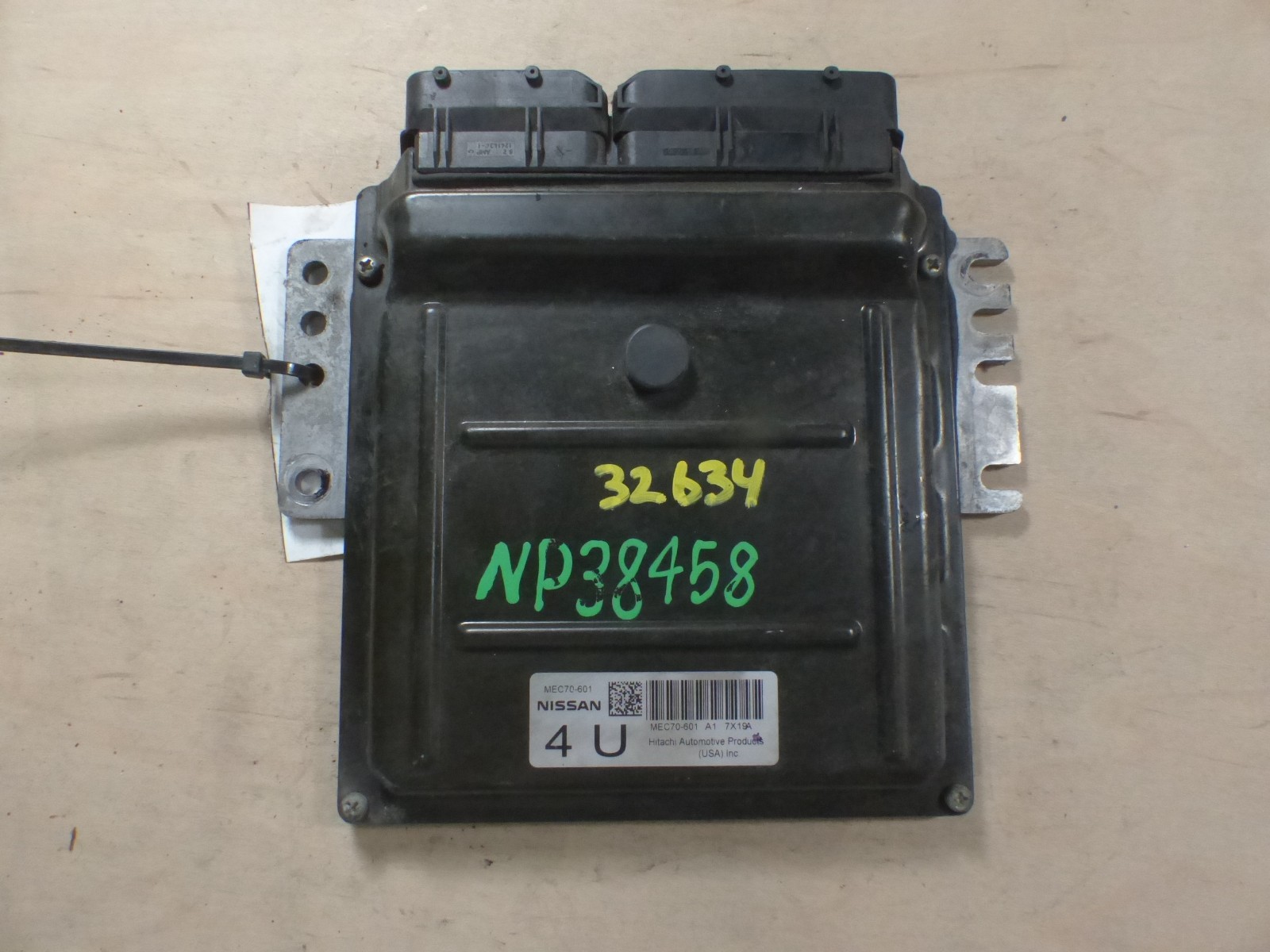 08 NISSAN PATHFINDER 6CYL 4X2 ECU ECM COMPUTER MEC70-601 A1