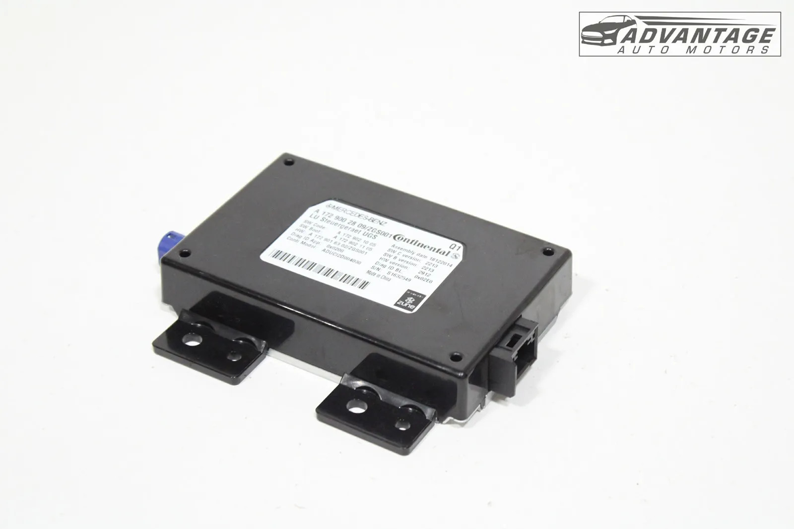 2012-2015 MERCEDES ML350 W166 INTERFACE COMMUNICATION CONTROL MODULE OEM