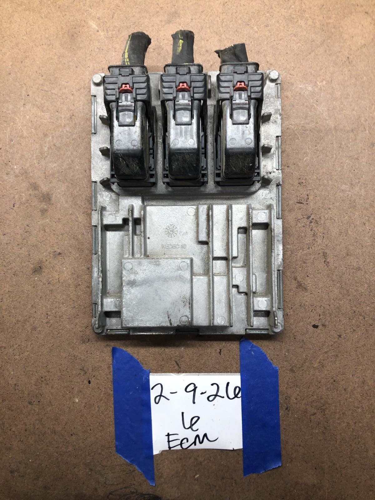 2016-2019 Chevrolet Traverse Engine Control Module Computer Ecm 12687045 Plugs