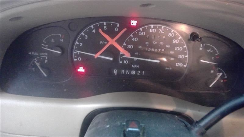 Chassis ECM Multifunction Behind Center Dash Fits 01-03 RANGER 1523812