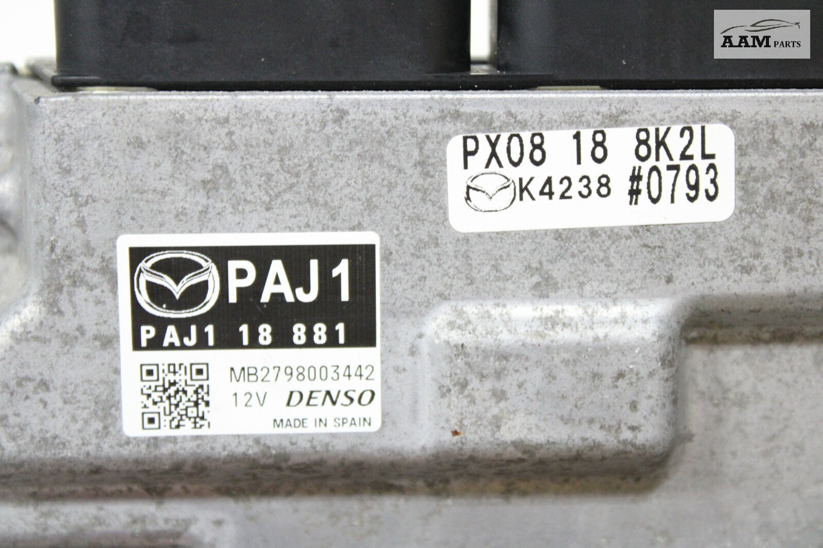 2019-2021 MAZDA 3 AWD 2.5L ECU ECM ENGINE MOTOR COMPUTER CONTROL MODULE OEM