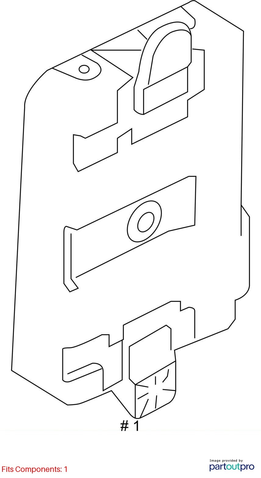 Chassis ECM Theft Locking Control Module from 2014 Land Rover LR4 9772471