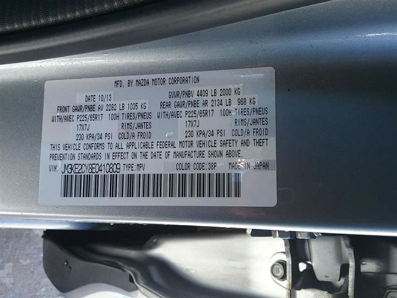 2014 2015 Mazda CX-5 Engine ECM Electronic Control Module 2.5L Mitsubishi FWD