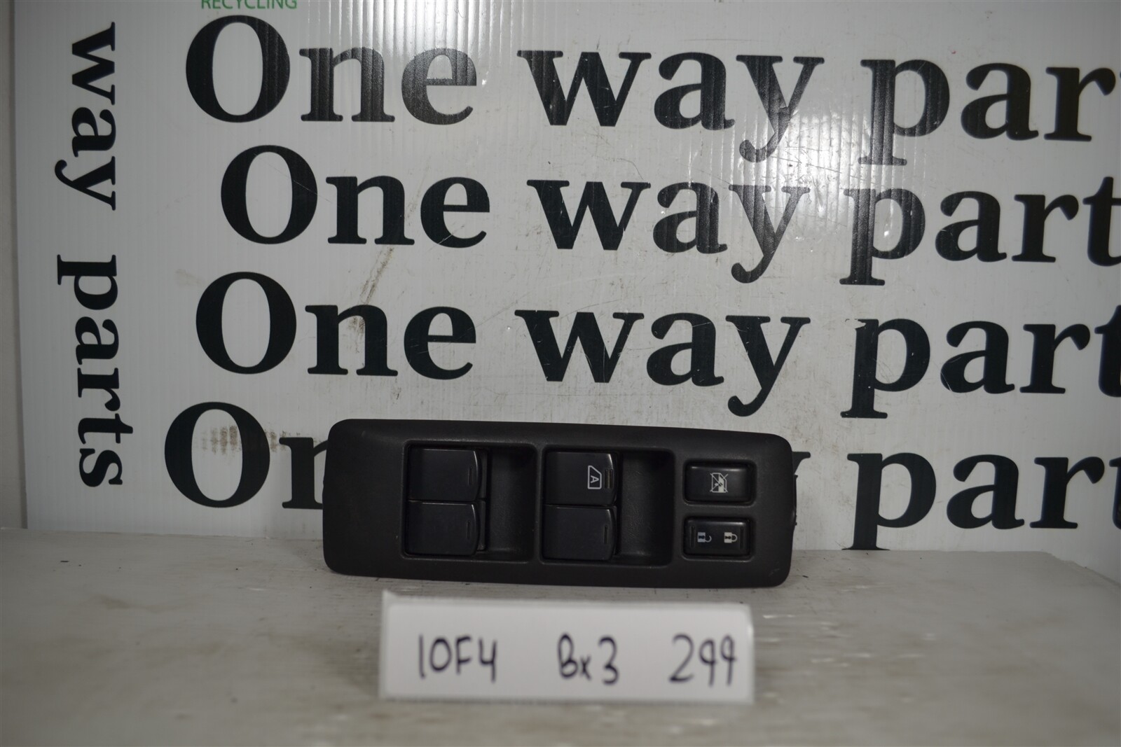 80961JM00A Nissan Rogue 2008-2013 Master Window Switch 10F4 299 B3