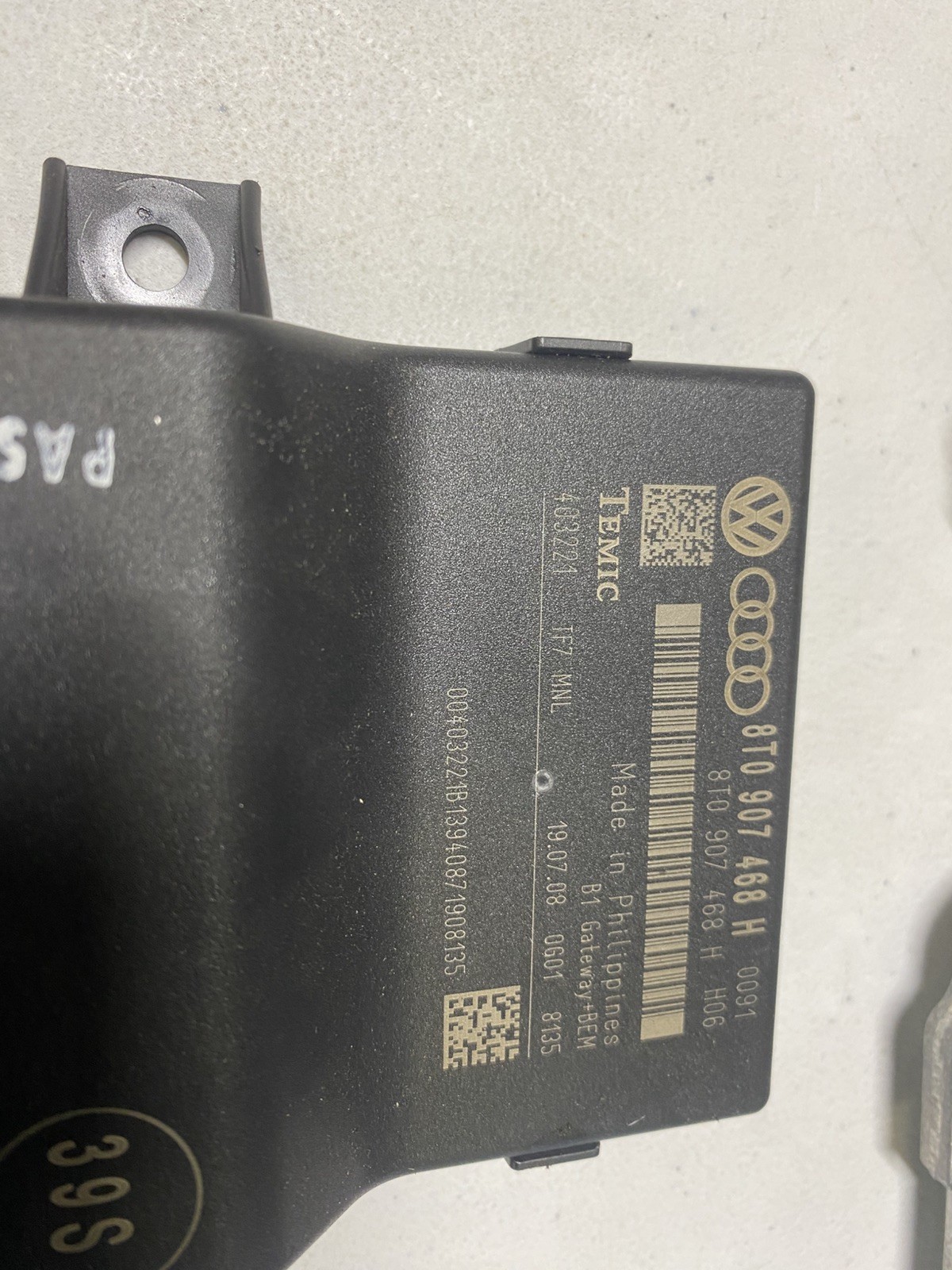 Audi A4 B8 2009 ECU Engine Computer Remote Key Instrument Cluster BCM BCM2