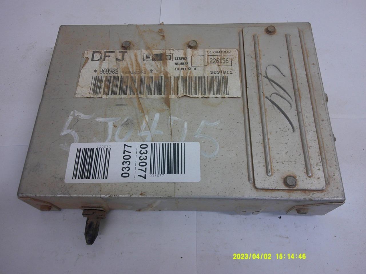 ENGINE COMPUTER CHEVROLET CAMARO 1984 1226156 ECM PCM ECU OEM
