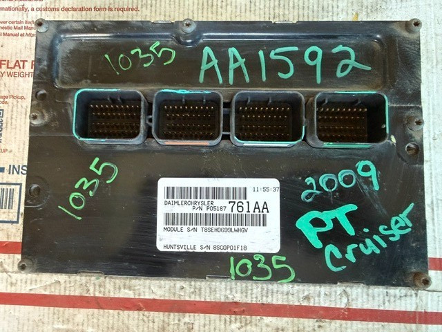 2007-2010 Chrysler PT Cruiser 2.4L Engine Computer Module ECU ECM P05187761AA