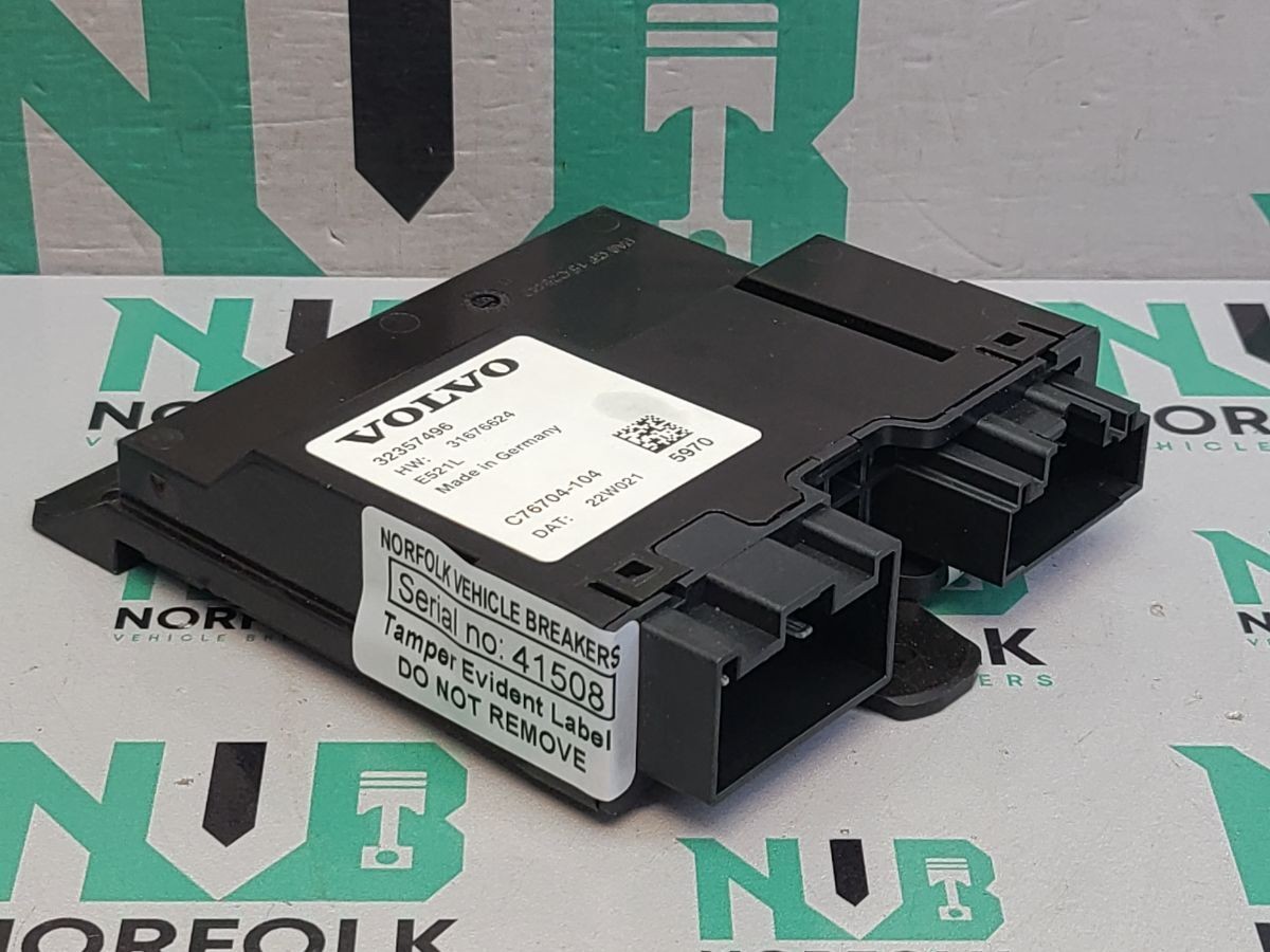 VOLVO XC60 MK2 Boot Tailgate Control Module ECU 32357496